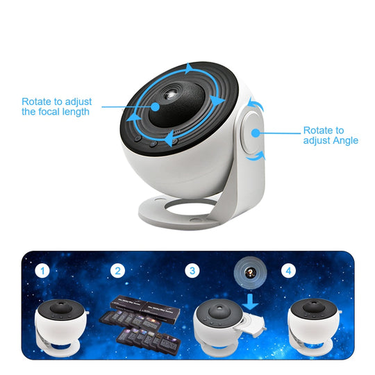 Planetarium Galaxy Sky Projector - GPeak