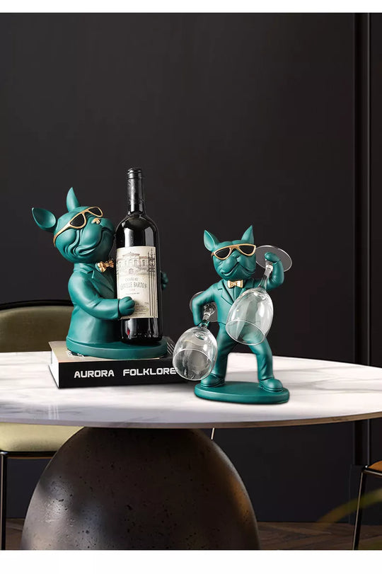 French Bulldog - Wine Glass Holder - GPeak