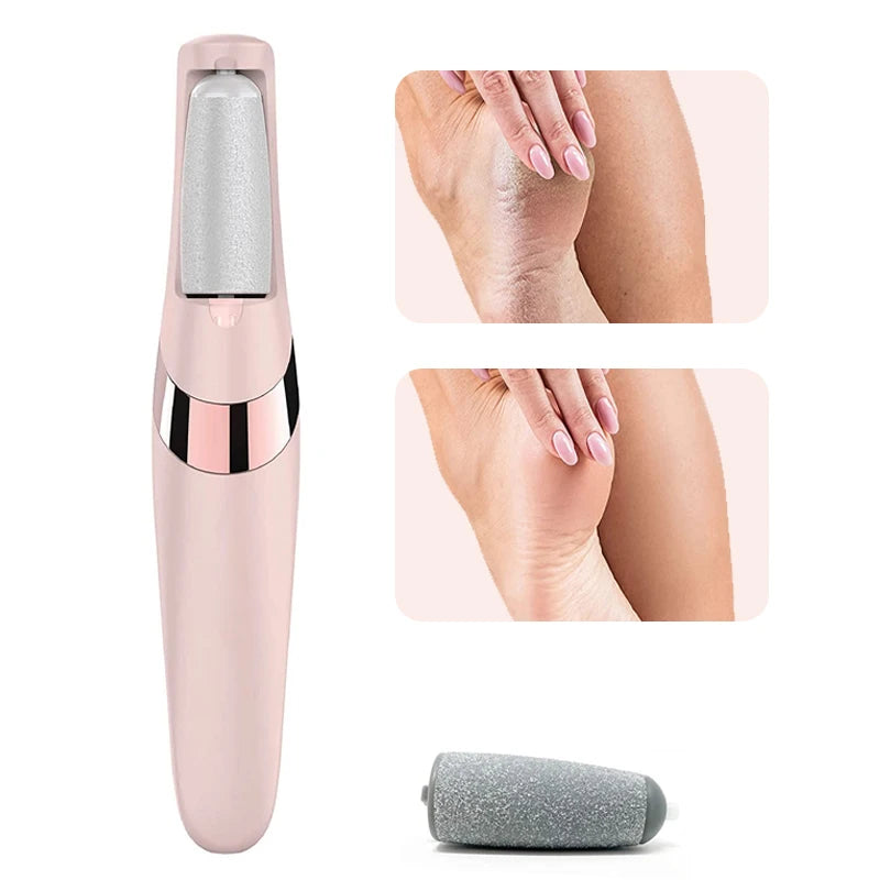 Rechargeable Electric Foot File for Heels and Callus Remover - GPeak
Rechargeable electric foot file for callus removal
Cordless pedicure tool for smoothing heels and feet
Portable callus remover device with ergonomic design