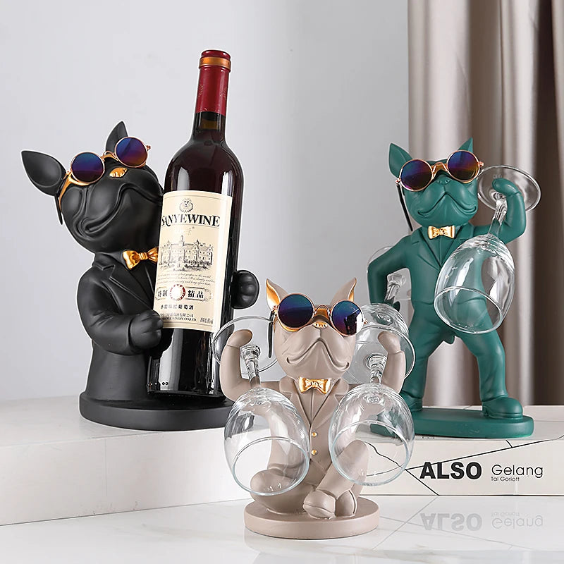 French Bulldog - Wine Glass Holder - GPeak