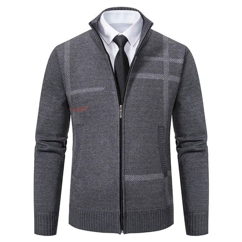 Mens Sweater Cardigan Zip Up Fleece Casual Outerwear - 
Men's zip-up fleece cardigan for casual wear
Stylish men’s outerwear sweater with zipper
Warm fleece cardigan for men, perfect for winter