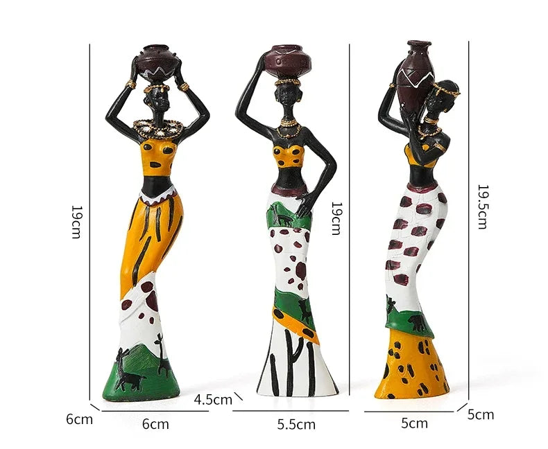 African figurines
Home decoration
African statues
Decorative figurines
Woman figurines
African decor