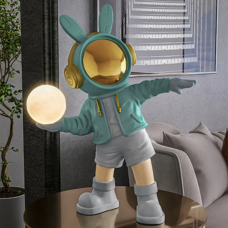 Astronaut Night Light Resin Statue - GPeak