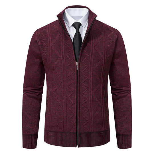 Mens Sweater Cardigan Zip Up Fleece Casual Outerwear - 
Men's zip-up fleece cardigan for casual wear
Stylish men’s outerwear sweater with zipper
Warm fleece cardigan for men, perfect for winter