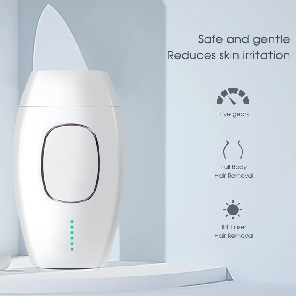 Laser Hair Removal Epilator - GPeak
IPL device for painless permanent hair removal
Hair remover gadget with laser technology